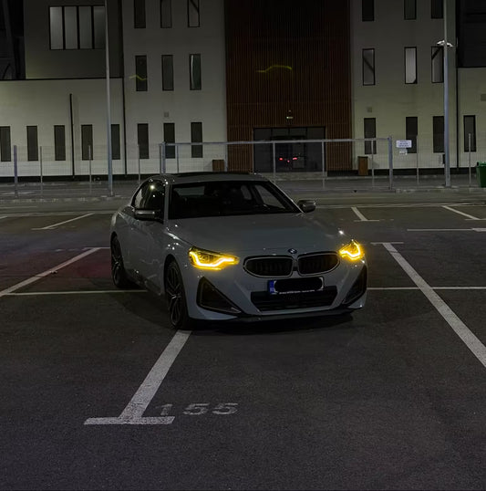 CSL Yellow DRL Kit (Full Set) for BMW G42 (2 Series) & G87 M2