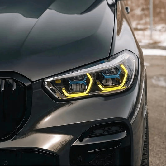 CSL Yellow DRL Kit (Full Set) for BMW G05 X5 & F95 X5M & G06 X6 & F96 X6M
