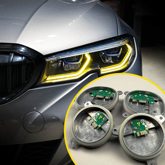CSL Yellow DRL Kit (Full Set) for BMW G20/G21 (3 Series) PreLCI - Laser headlight