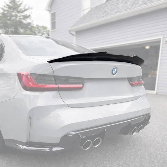 Gloss Black Trunk Spoiler BMW G20 (3 Series) & G80 M3 - PSM Style