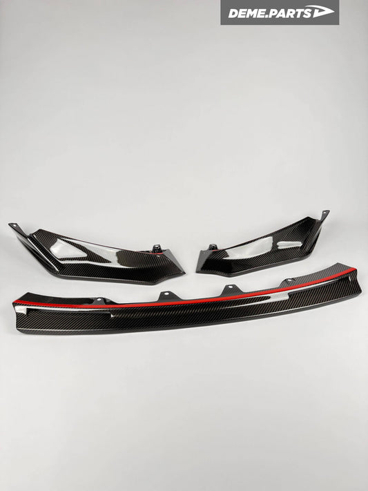 Lip bara fata Carbon stil V - BMW G80/G81 M3 & G82/G83 M4