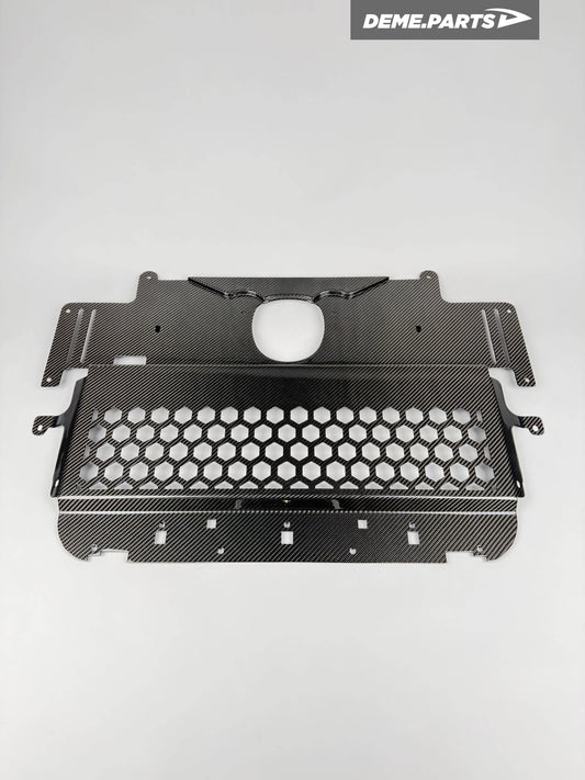 Carbon Oil Cooler Skid Plate - BMW G87 M2 & G80/G81 M3 & G82/G83 M4