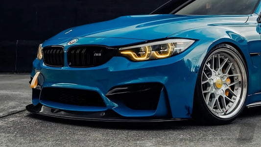 Kit CSL Yellow DRL (Set Complet) pentru BMW F80 M3 & F82 M4 & F32/36 (Seria 4) LCI - Faruri Adaptive