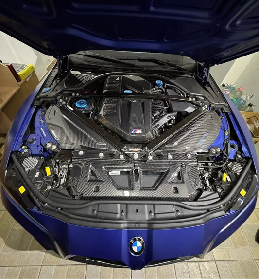 Capac Motor din Carbon (motor S58) - BMW G87 M2 & BMW G80/G81 M3 & BMW G82/G83 M4