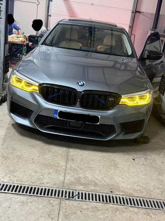Kit CSL Yellow DRL (Set Complet) pentru BMW G30 (5 Series) & F90 M5 PreLCI