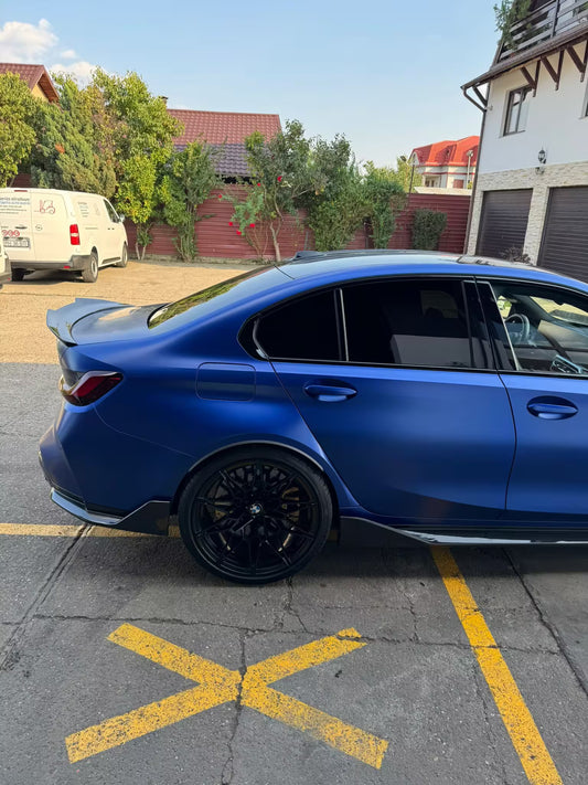 Splittere Laterale Bara Spate din Carbon Stil MP - BMW G80 M3
