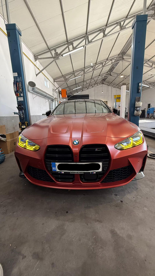 CSL Yellow DRL Kit (Full Set) for BMW G80 M3 & G82 M4 & G22/G23/G26 (4 Series)