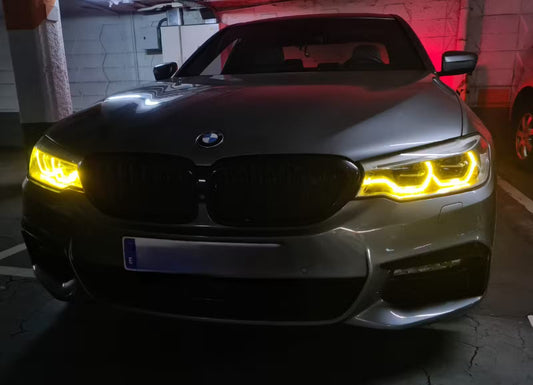 CSL Yellow DRL Kit (Full Set) for BMW G30 (5 Series) & F90 M5 PreLCI
