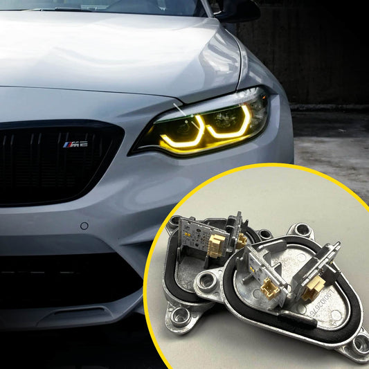 Kit CSL Yellow DRL (Set Complet) pentru BMW F22 (2 Series) & F87 M2 LCI