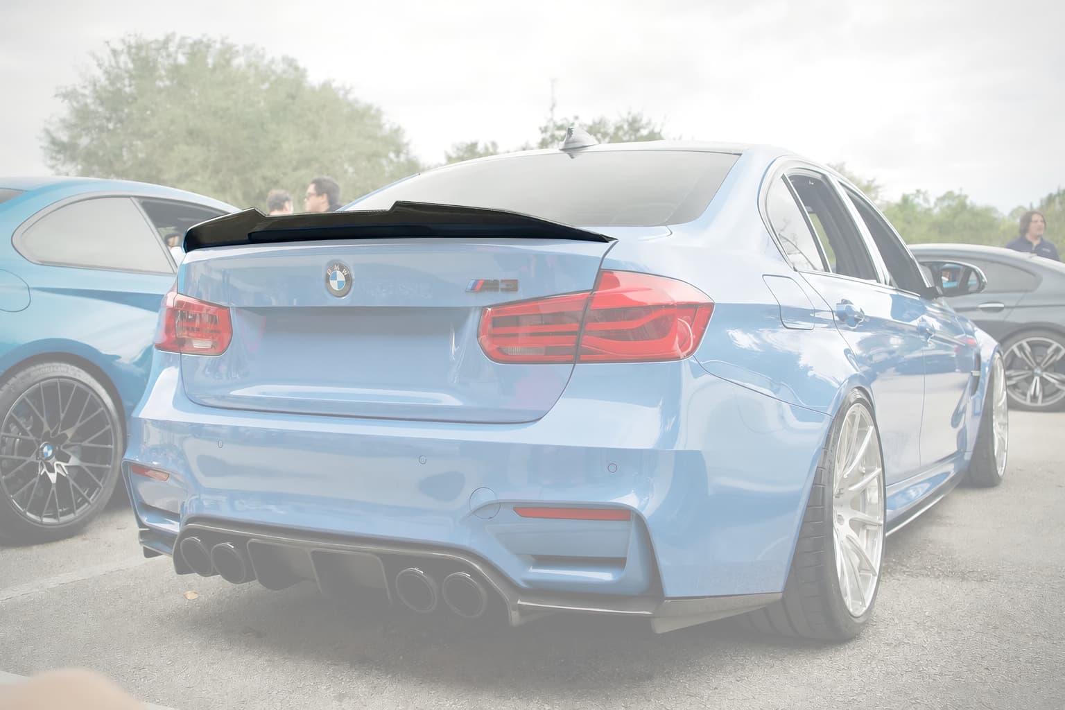 Eleron Portbagaj Negru Lucios BMW F30 (Seria 3) & F80 M3 - Stil PSM