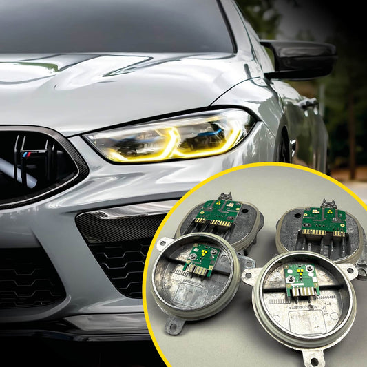 Kit CSL Yellow DRL (Set Complet) pentru BMW G14/G15/G16 (8 Series) & F92/F93 M8