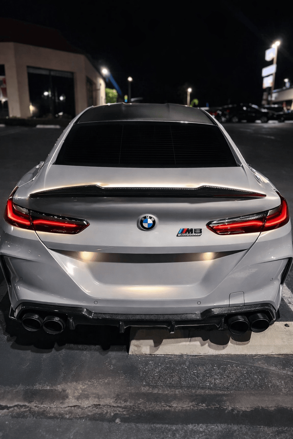 Eleron Portbagaj Carbon BMW G16 (Seria 8) Gran Coupe & F93 M8 Gran Coupe - stil PSM