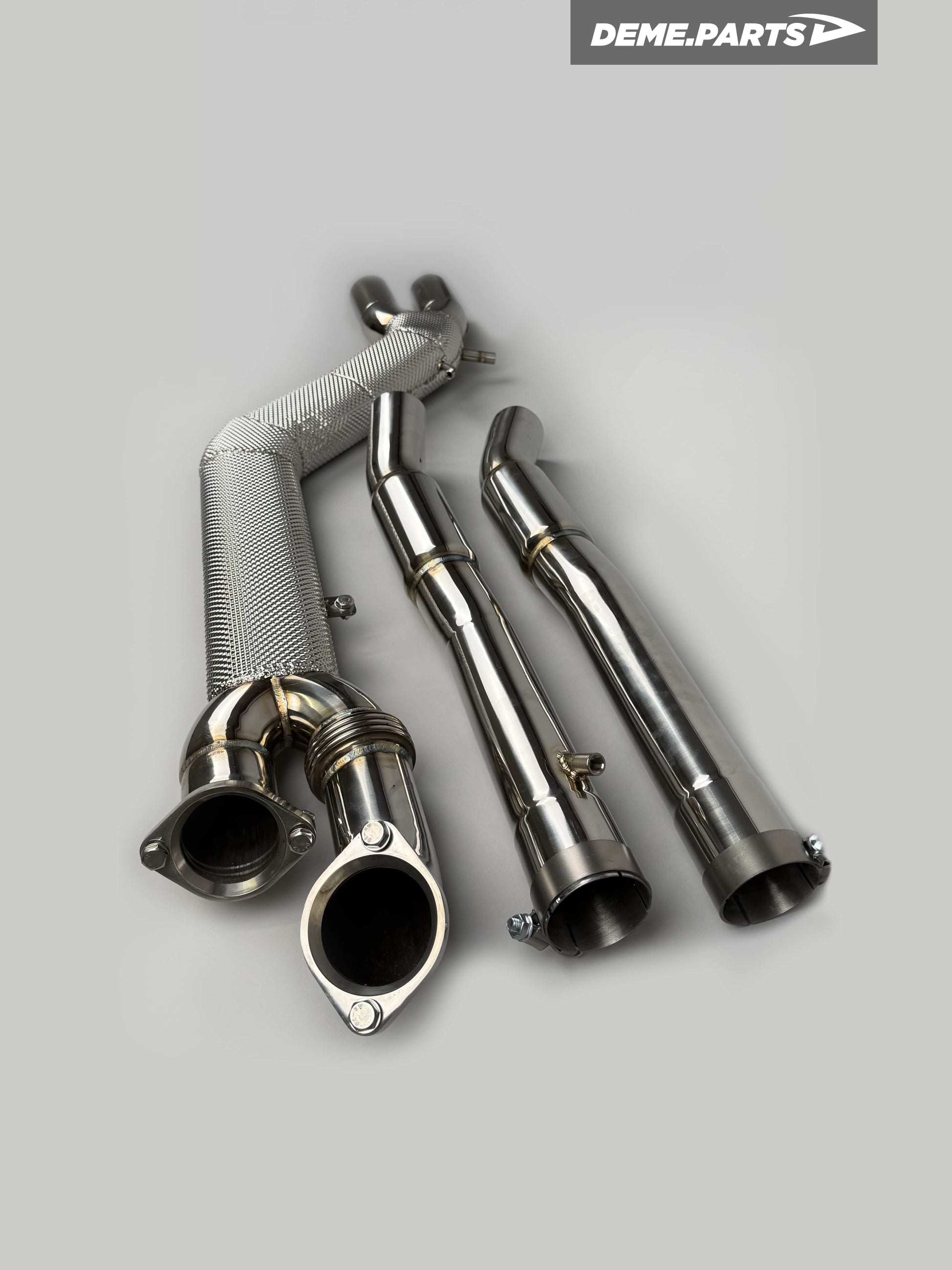 Single Midpipe (cu rezonator) - BMW G80/G81 M3 & G82/G83 M4