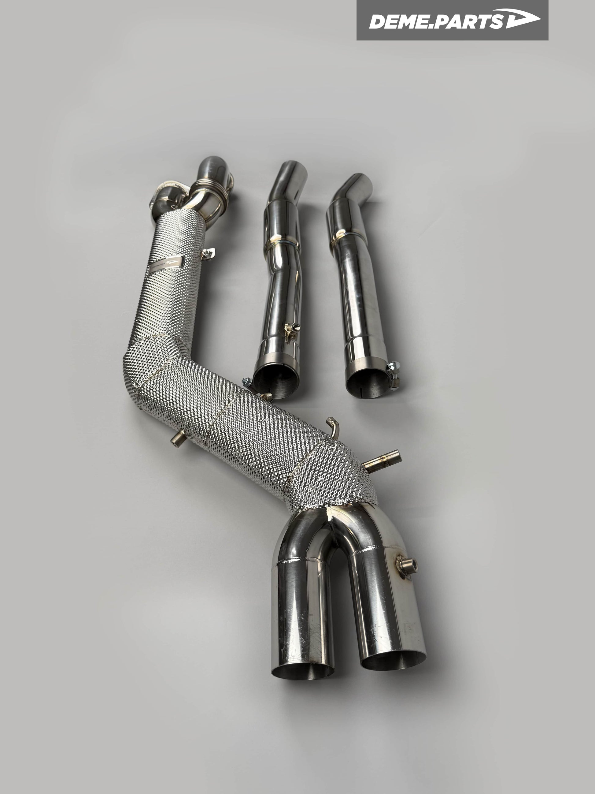 Single Midpipe (cu rezonator) - BMW G80/G81 M3 & G82/G83 M4