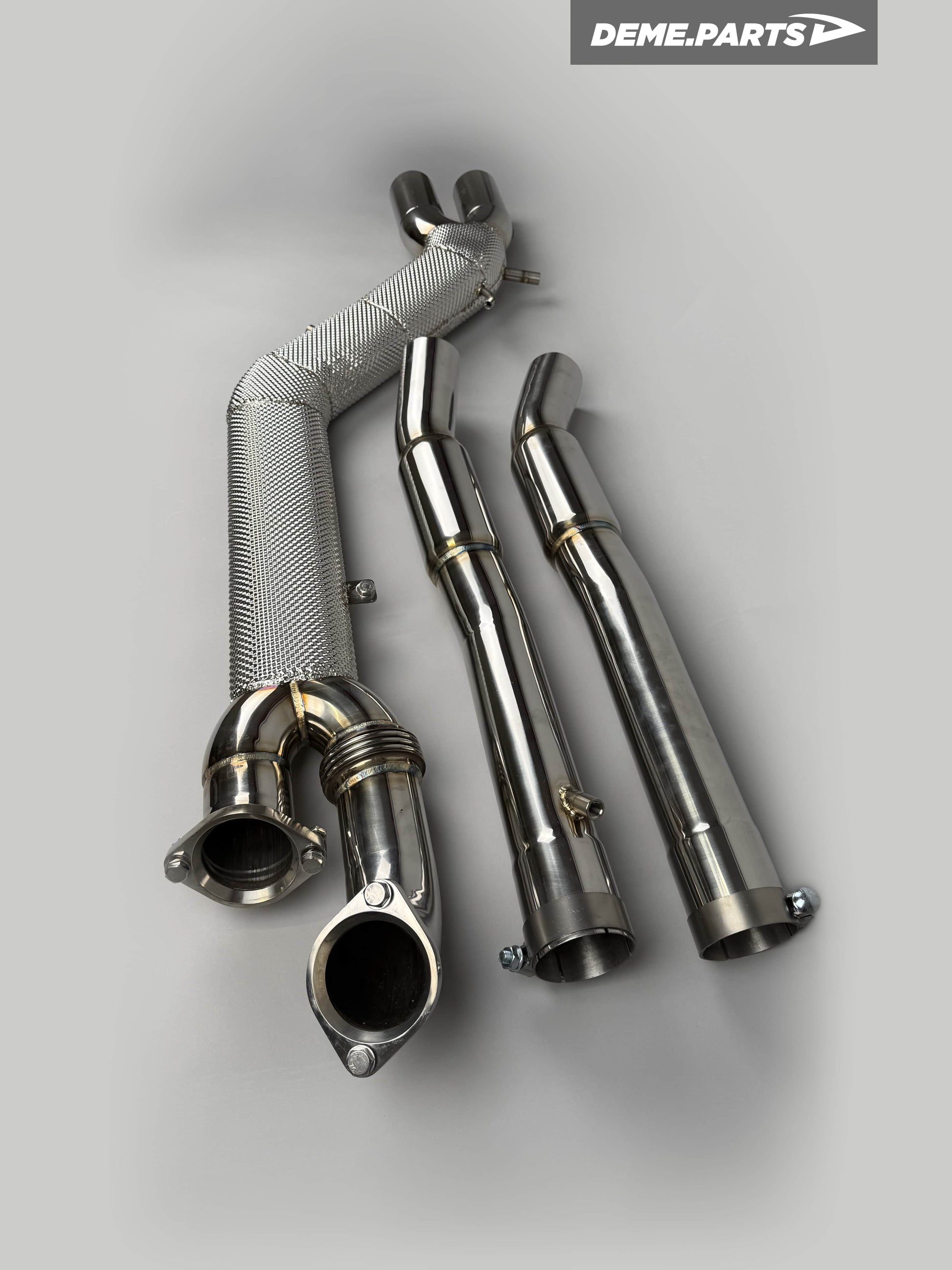 Single Midpipe (cu rezonator) - BMW G80/G81 M3 & G82/G83 M4
