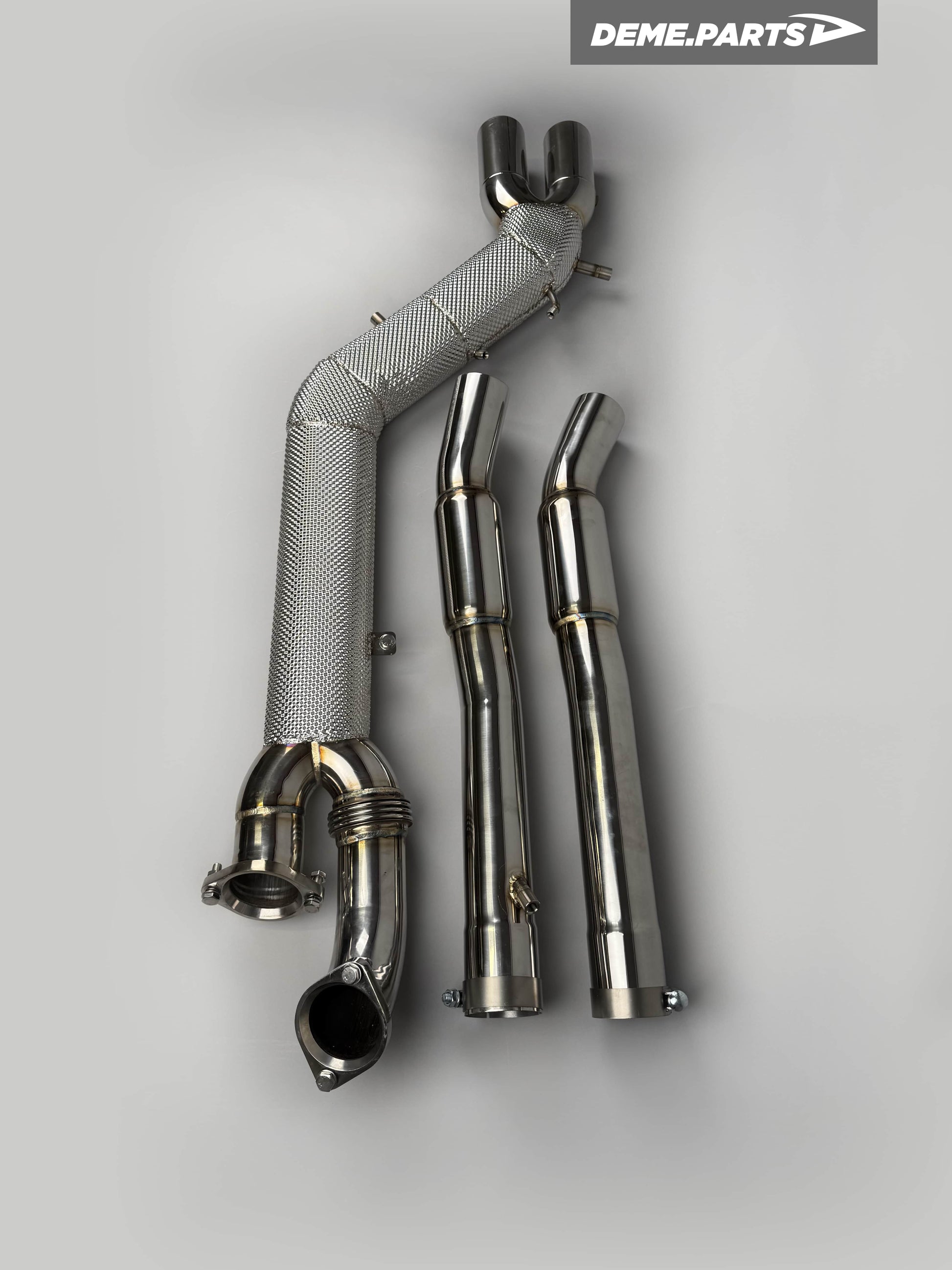 Single Midpipe (cu rezonator) - BMW G80/G81 M3 & G82/G83 M4