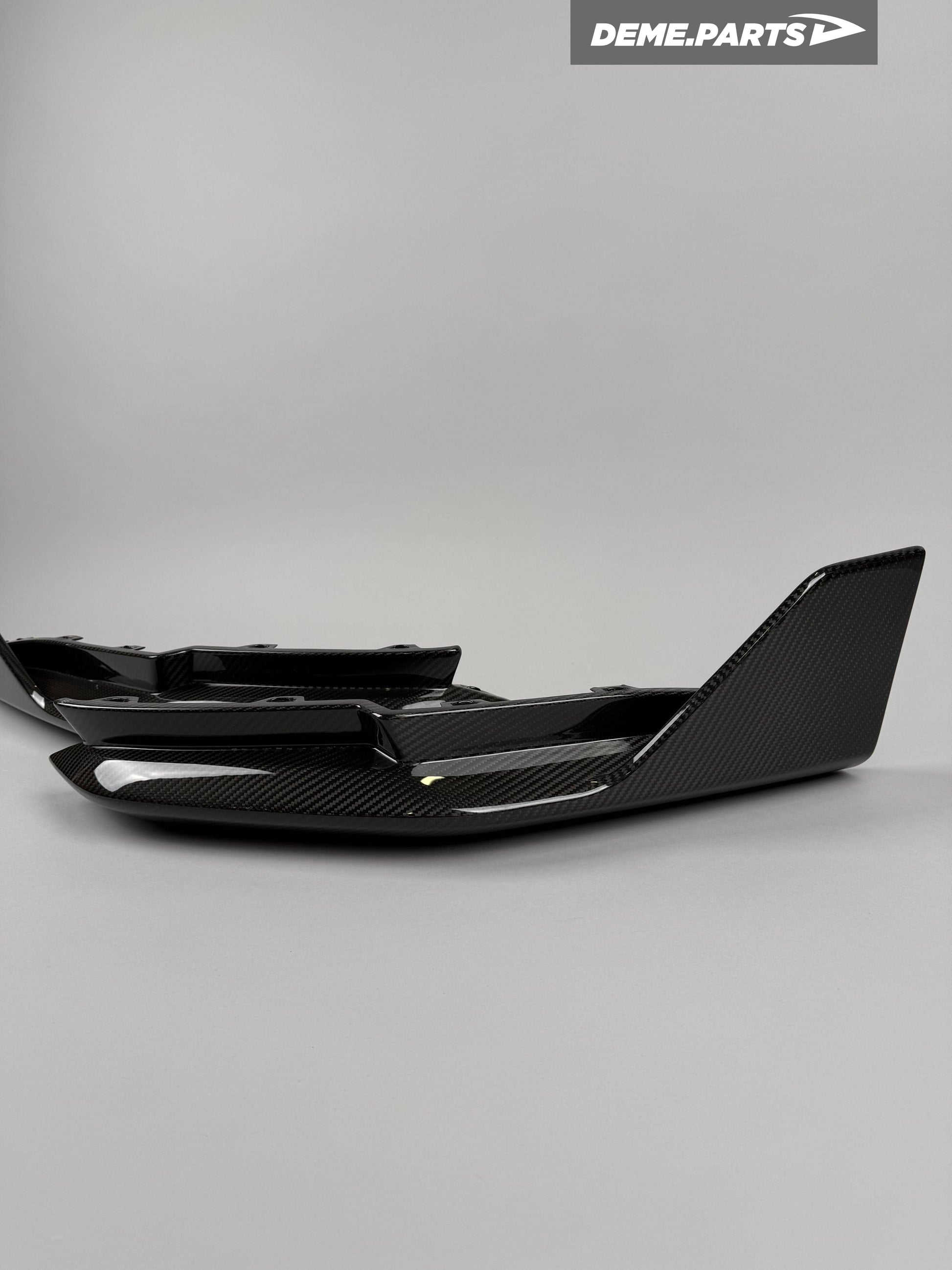 Carbon Rear Bumper Corner Splitters MP Style - BMW G80 M3