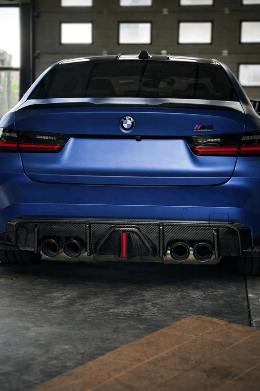 Difuzor din Carbon cu LED - BMW G80/G81 M3 & G82/G83 M4