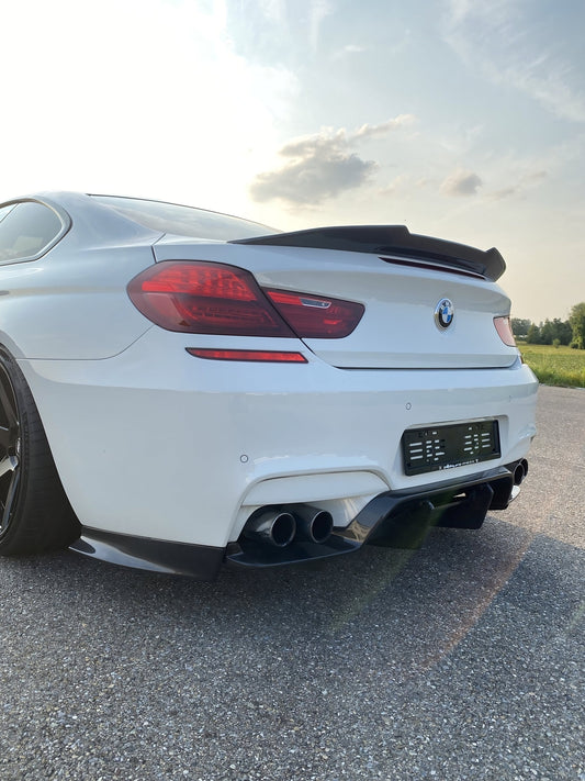 Gloss Black Trunk Spoiler BMW F13 (6 Series) - PSM Style