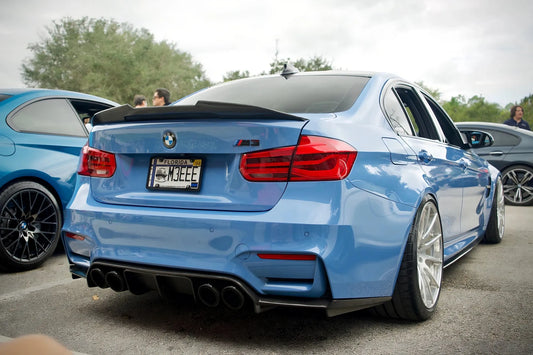 Gloss Black Trunk Spoiler BMW F30 (3 Series) & F80 M3 - PSM Style