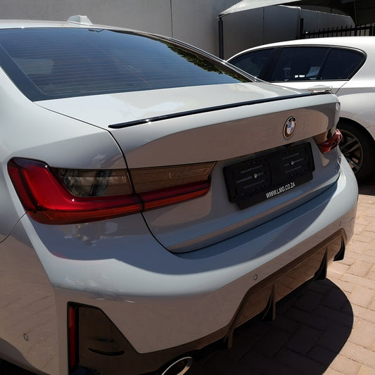 Gloss Black Trunk Spoiler BMW G20 (3 Series) & G80 M3