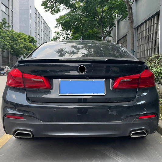 Gloss Black Trunk Spoiler BMW G30 (5 Series) & F90 M5 - M4 Style