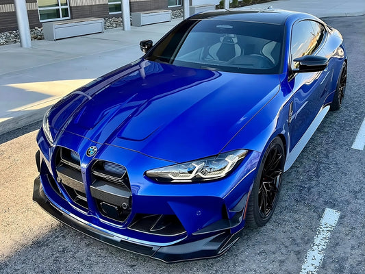 Lip bara fata din Carbon stil V - BMW G8X M3/M4