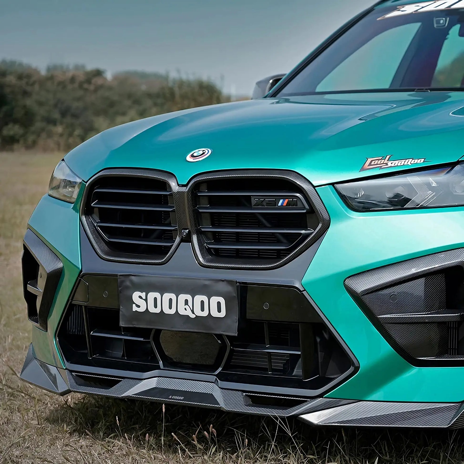 SOOQOO Carbon Front Lip - BMW F95 X5M LCI